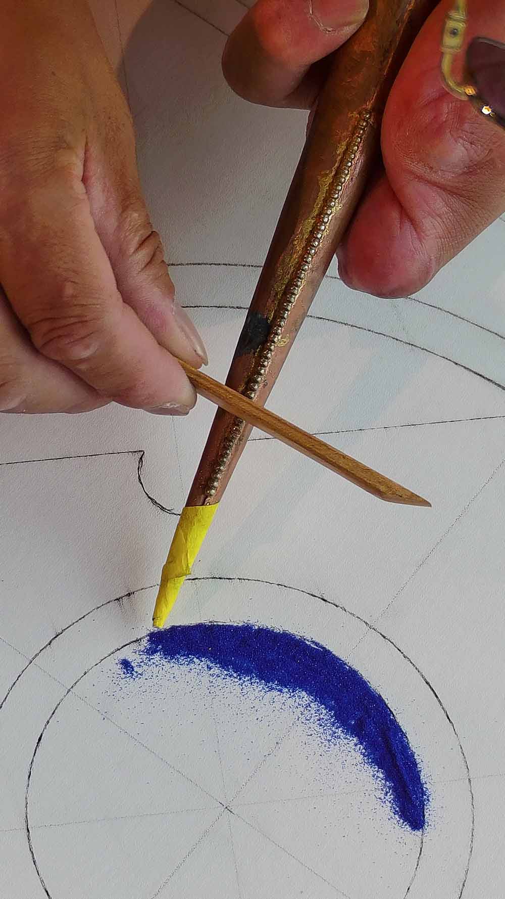 坛城沙画.杭州凤凰里