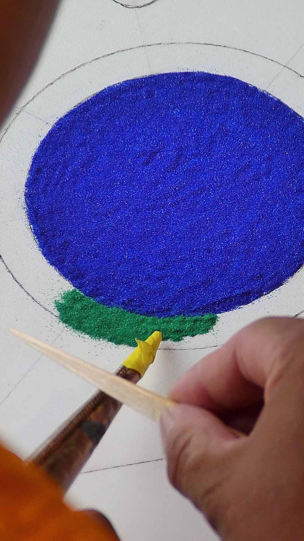坛城沙画.杭州凤凰里